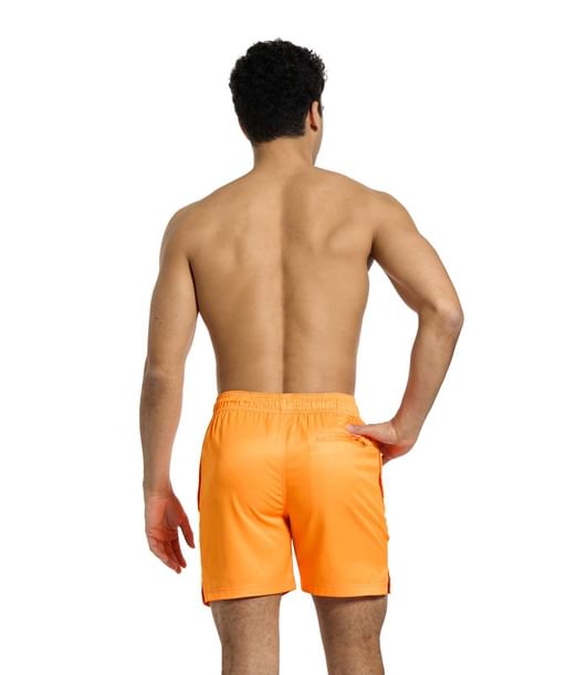 Neon orange badeshorts