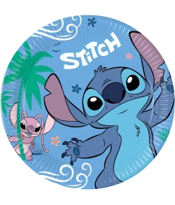 Stitch & Angel paptallerkner 23 cm