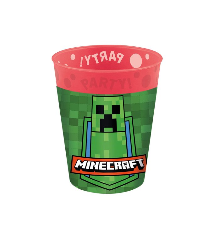 Minecraft plastik krus 250 ml. 