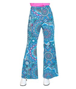 60er bukser til kvinder, Blue mandala
