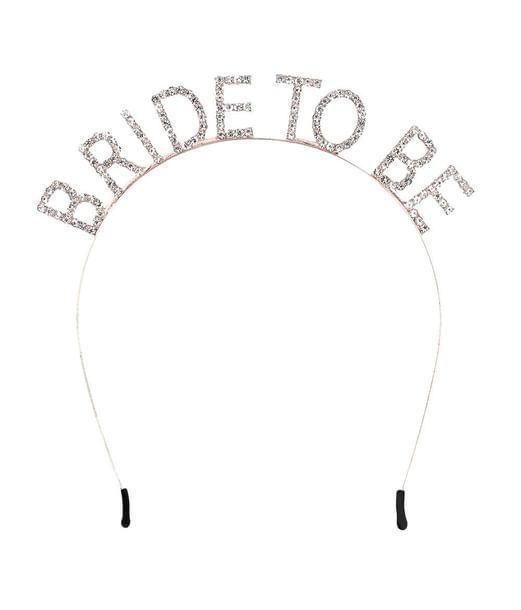 Rose gold Bride to be diadem