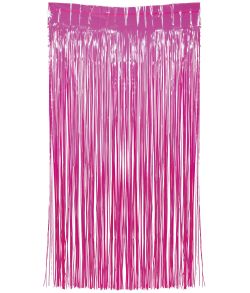 Neon pink dørgardin 100x200 cm