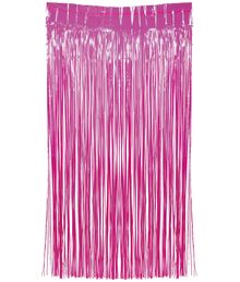 Neon pink dørgardin 100x200 cm