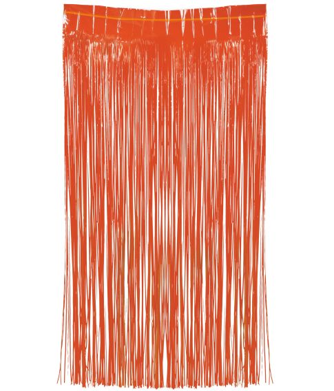 Neon orange dørgardin 100x200 cm