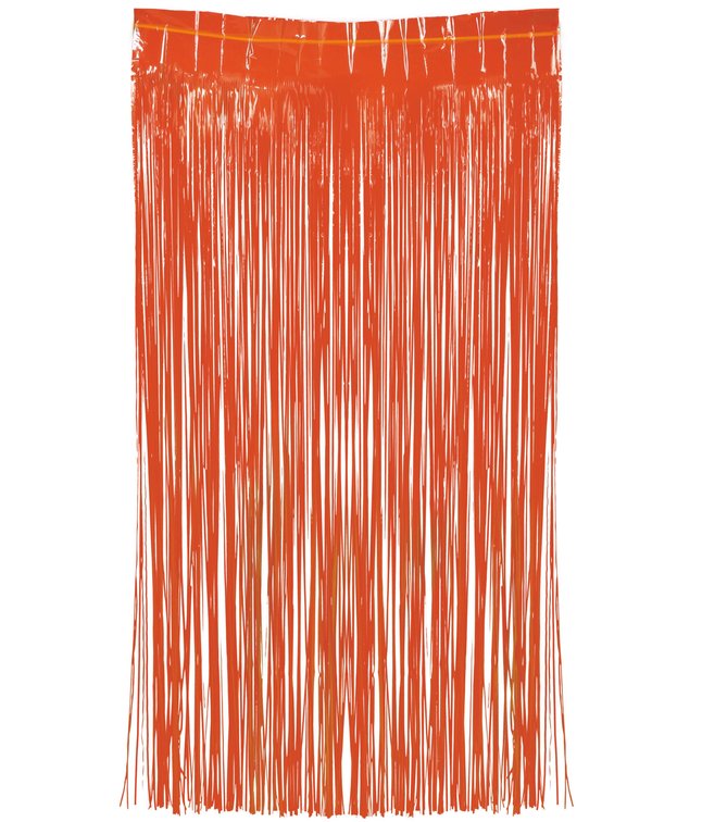 Neon orange dørgardin 100x200 cm