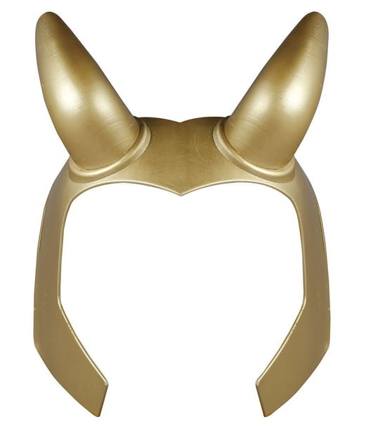 Gylden maske med horn