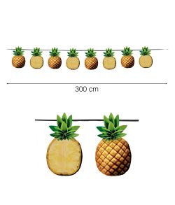 Ananas guirlande 300 cm