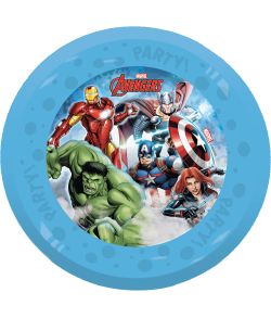 Avengers plastik tallerkner 4 stk 21 cm