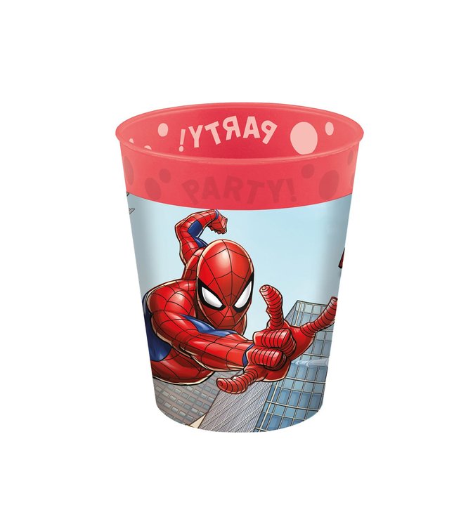 Spider-man plastik krus 4 stk