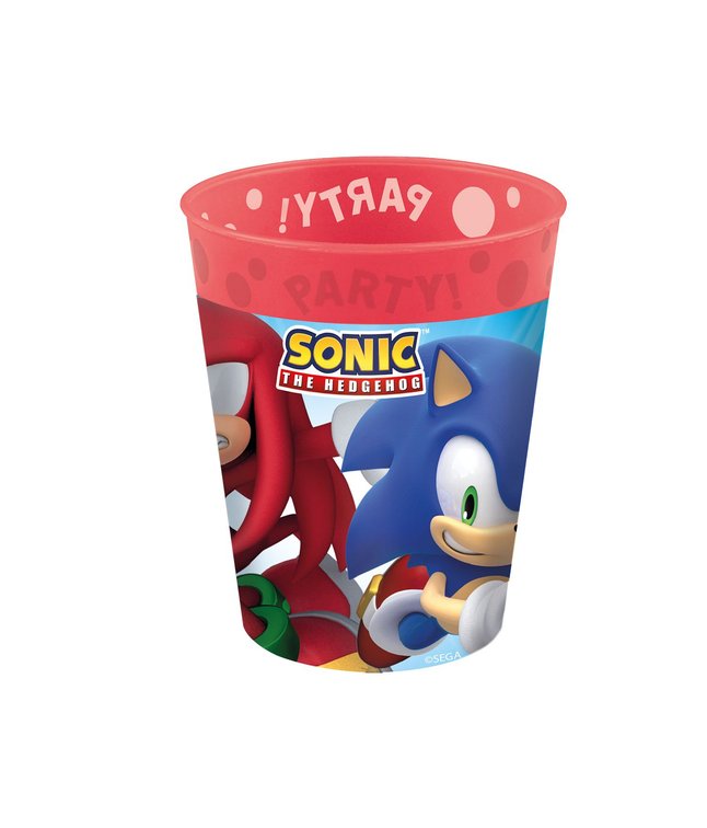 Sonic plastik krus 4 stk