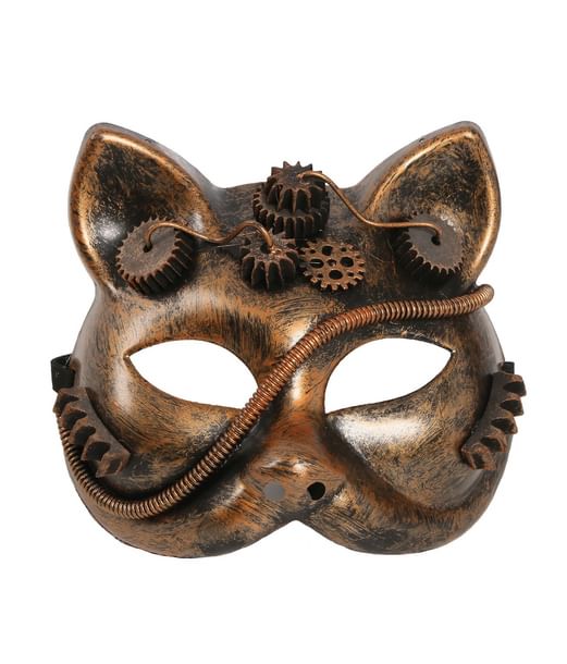 Steampunk kattemaske