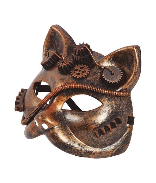 Steampunk kattemaske