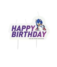 Sonic Happy Birthday kagelys