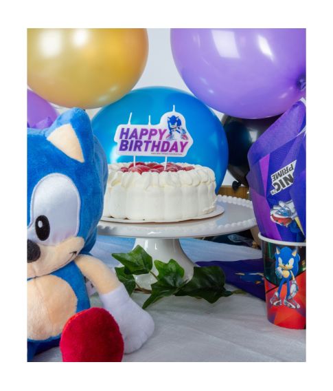 Sonic Happy Birthday kagelys