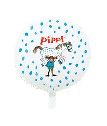 Pippi Langstrømpe folieballon, 45 cm