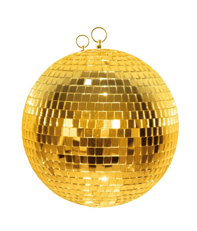 Discokugle Guld 20 cm 