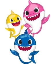 Baby Shark folieballon Air walker