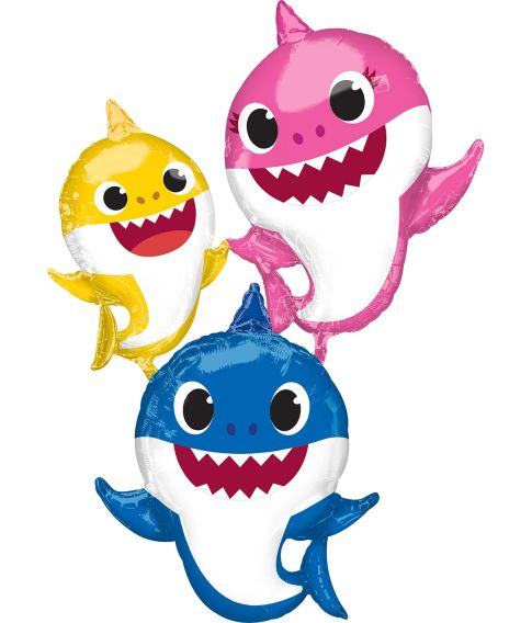 Baby Shark folieballon Air walker