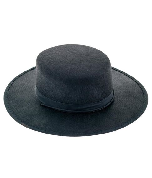 Sort spansk hat