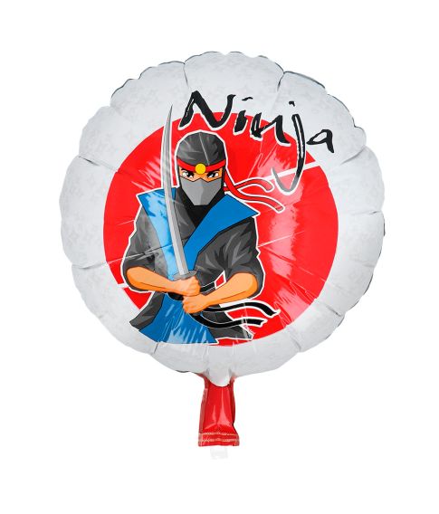 Ninja folieballon 45 cm