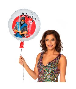 Ninja folieballon 45 cm