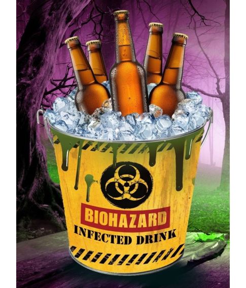 Biohazard metal spand