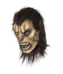 Brown Wolfman maske