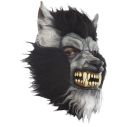 Grey howling maske 