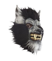 Grey howling maske 