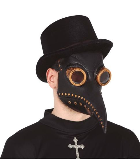 Pestdoktor maske, latex