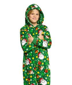 Santa Elves onesie til børn.