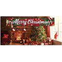 Merry Christmas banner 290x50 cm