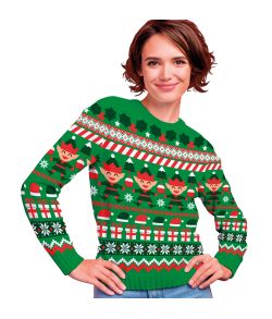 Julealf julesweater til kvinder