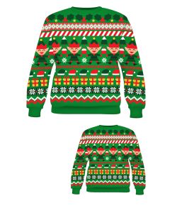 Julealf julesweater til mænd.