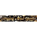 Happy New Year banner 50x290cm