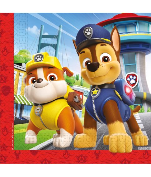 Paw Patrol servietter Rescue Heroes