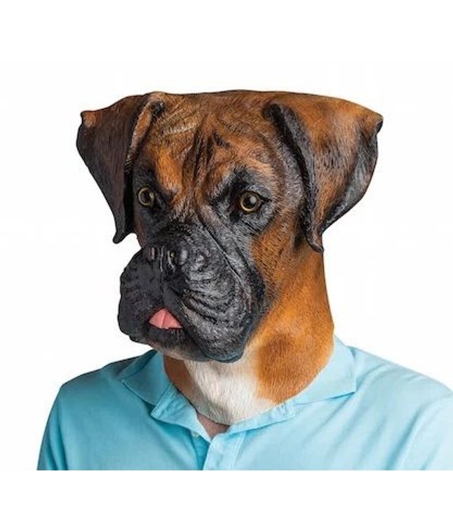 Boxer hund maske