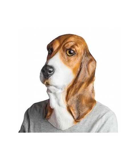 Bassethund maske