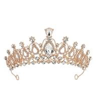 Sophia diadem, rose gold