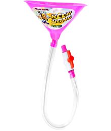 Pink beer bong 