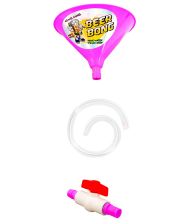 Pink beer bong 