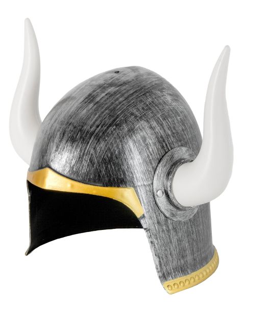 Vikinge hjelm med horn