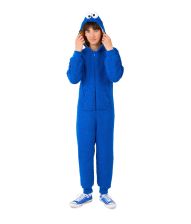 Cookie Monster onesie til børn.