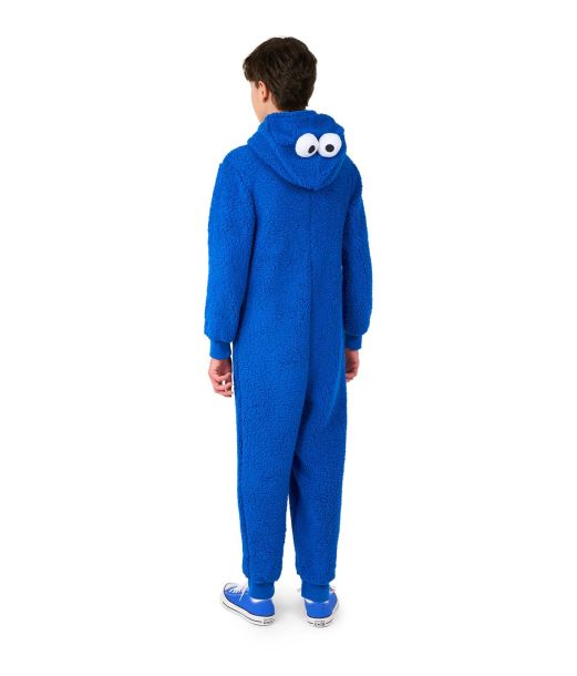 Cookie Monster onesie til børn.