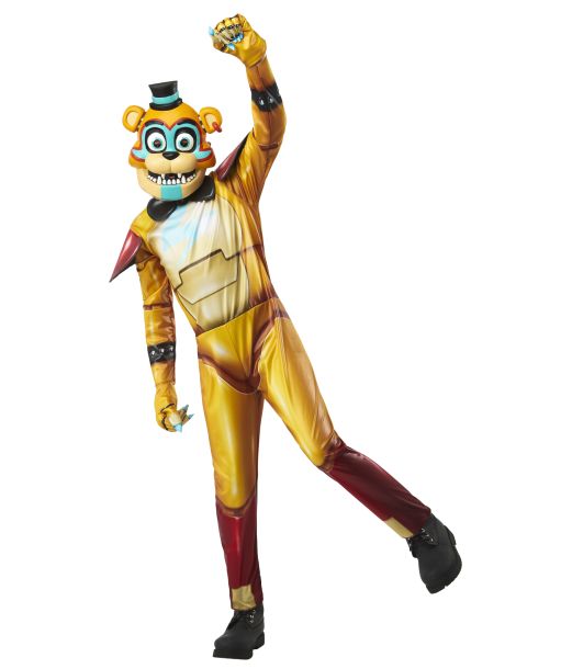 FNaF Glamrock Freddy kostume til børn.