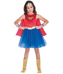 Wonder Woman kostume str. 104 cm 3-4