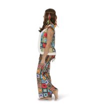 Hippie Patchwork vest til kvinder