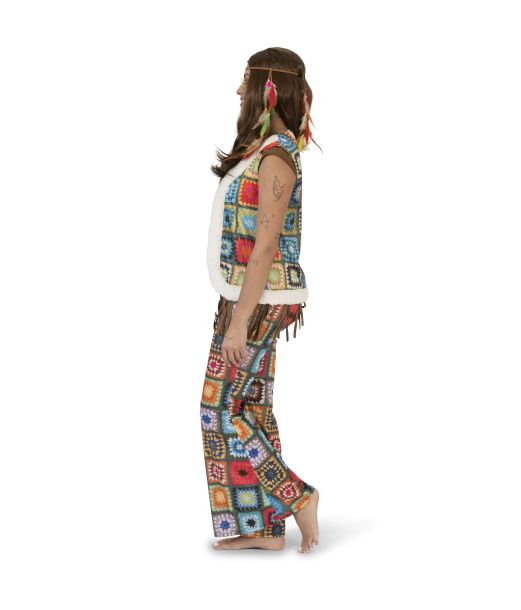 Hippie Patchwork vest til kvinder