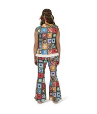 Hippie Patchwork vest til kvinder