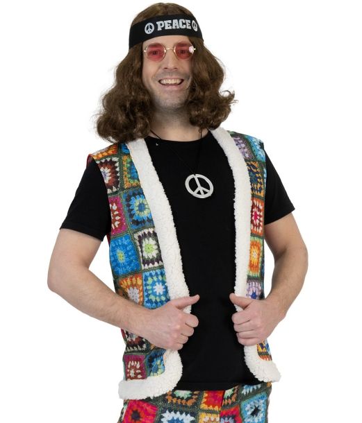 Hippie vest til mænd.